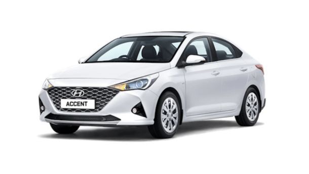 Hyundai Accent 5 persons