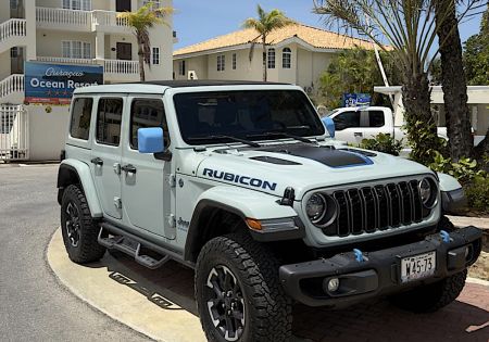 Jeep Wrangler Hybride Rubicon Cabrio met elektrisch dak 