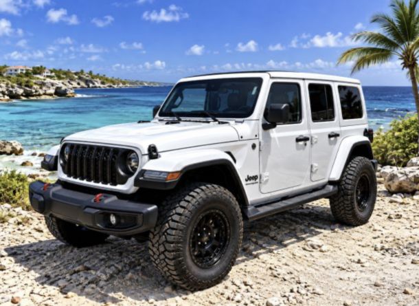 Jeep Wrangler Special white Aruba N4