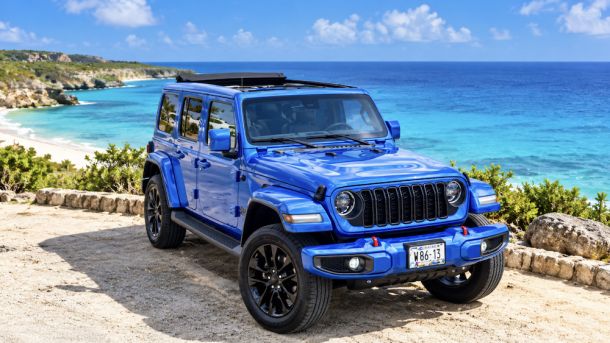 Jeep Wrangler Special Blue High altitude elektrisch dak-cabrio