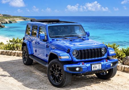Jeep Wrangler Special Blue High altitude elektrisch dak-cabrio
